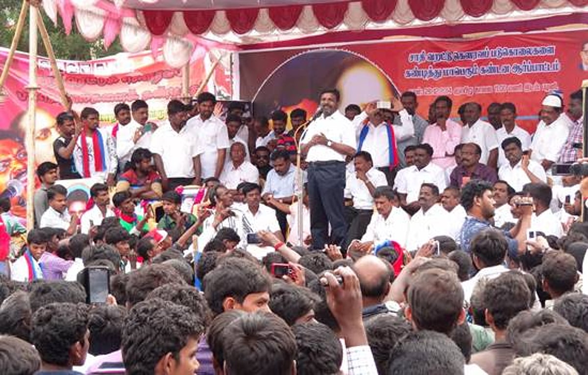 கொள்கை, கோட்பாடுகளுக்காக உருவாக்கப்பட்டதே விடுதலை சிறுத்தைகள் கட்சி: தொல்.திருமாவளவன்